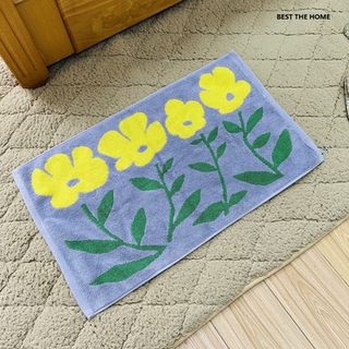 Japanese big brand original order 100% cotton 100% cotton jacquard terry bathroom floor mat/foot mat 36x60 special price clearance