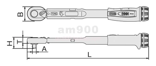 TONE Крутящий ключ Maeda T2MN13 T3MN20 50 T4MN100 140 200 300 T6MN300