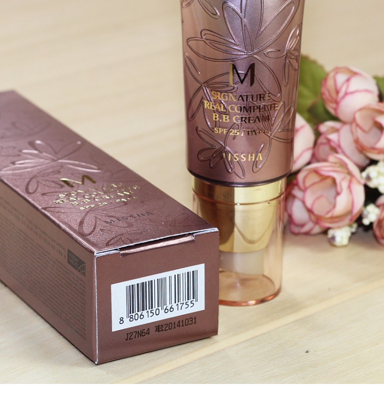 Hàn Quốc Missha Mystery Full Flower BB Cream 45G Kem che khuyết điểm trang điểm màu nude kem nền bb collagen cellio