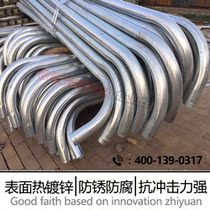 Direct selling hot-dip galvanized cable protection steel pipe 80 buried steel pipe elbow optical cable cable protection steel pipe