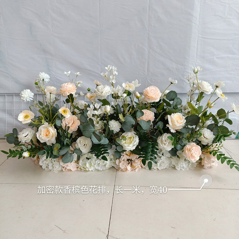 Rural wedding props wrought iron simulation flower stand window decoration yard layout engagement background 4s shop decoration