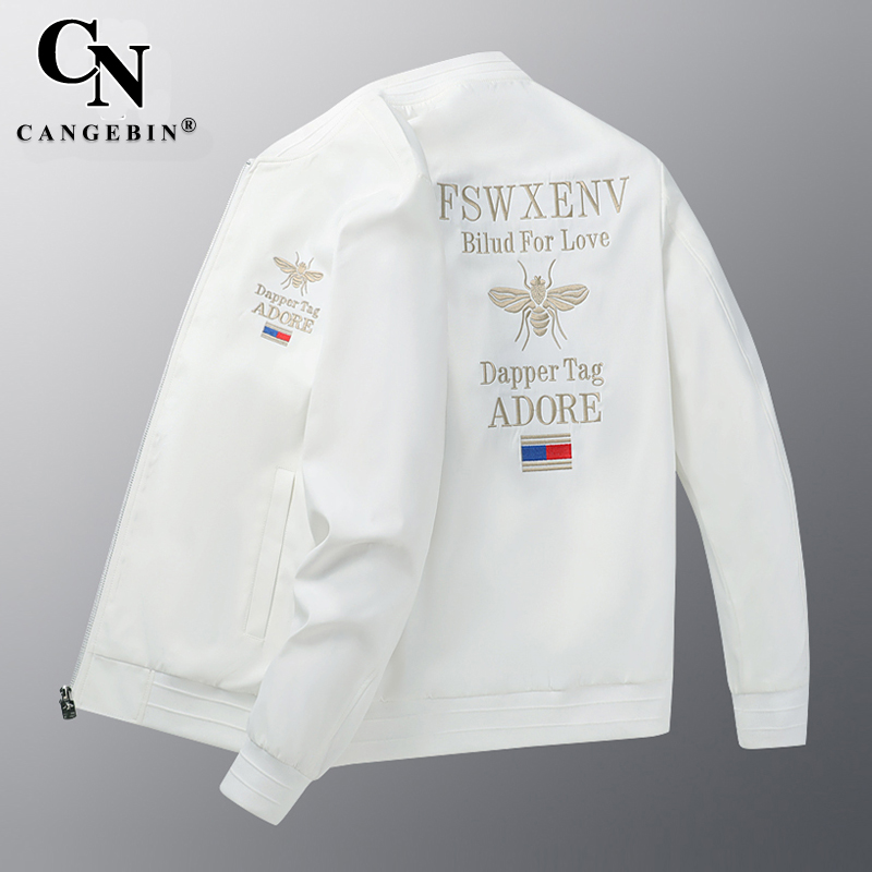 Jacket Men's Spring Autumn Season Jacket Tooling Tide Korean version Boomers Wind Casual 100 hitch a large size Size Fat Windsuit