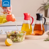 Замок с замком масла бутылка бутылка масла дома кухонная флагманская флагманская магазин автоматически открывает и закрывает стеклянный масляный бак ванн