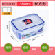 hộp cơm điện lock&lock Khóa và khóa hộp cơm trưa lò vi sóng hộp cơm trưa hình chữ nhật bát nhựa kín hộp lưu trữ tủ lạnh nhà bếp hộp lưu trữ - Hộp cơm điện sưởi ấm camen giữ nhiệt lock&lock