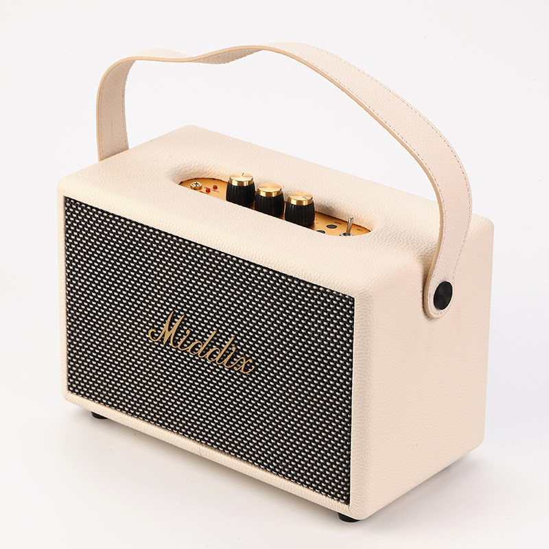 Retro portable portable bluetooth speaker bass mini speaker K song high volume square dance outdoor