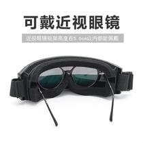 Tactical Goggles Can Wear Glasses Army Meme Shooting Glasses Myopia Special Special Battle Bulletproof Anti-Fog Helmet Male