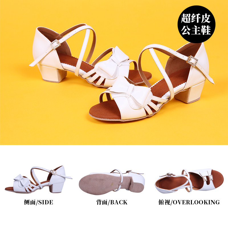 Red Dance Dress New Toddler Dance Shoes Latin Princess Shoes Children Latin Shoes Competitions Dance Shoes Kids Dance Shoes