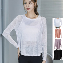 Sports Shirt Leisure Fitness Lax Yoga Costume Fashion Running Light Female Spot Flower Little Sleeves