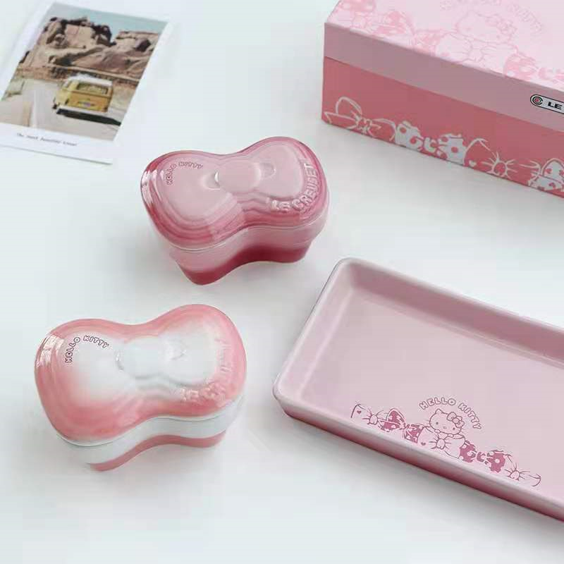 Stock-Ceramic Butterfly Stew Sweet One person bird's nest bowl set gift festival tableware custom logo