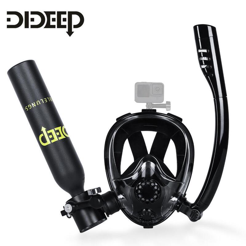 Dideep0.5Lplus New Snorkeling Mask Scuba Oxygen Cylinder Underwater Breathing Diving Equipment Breathing Oxygen Tank