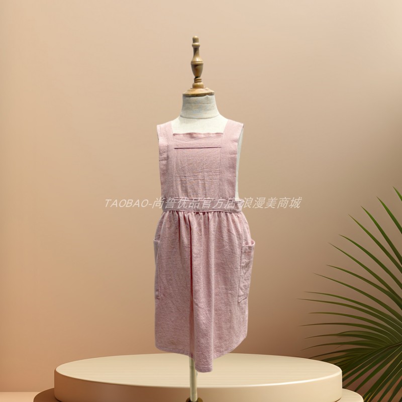 Korean style fashionable cotton kindergarten apron