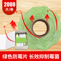 Green environmental protection mildew sheet 2000 sheet roll leather luggage Bacteriostatic Sticker Shoes Clothing mildew-proof patch