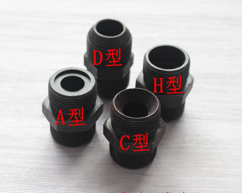 High pressure tubing joint Hydraulic wire metric conversion Imperial joint Multi-way valve joint M18 22 wire