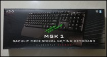 Original AZIO MGK 1 backlit blue axis tea axis RGB backlit mechanical keyboard