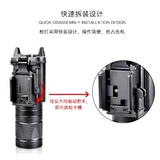 TJZ Camping Earthquake Водонепроницаемые три популярности термин тактический тактический белый свет Ir Laser может принести безрассудную и хвосту