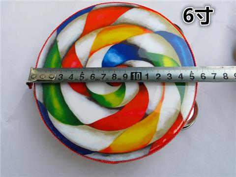 Đồ chơi dạy trẻ mẫu giáo giáo dục sớm giáo dục trẻ em kẹo mút trống Orff bộ gõ 6 inch 8 inch 10 nhạc cụ dạy học đàn đồ chơi cho bé