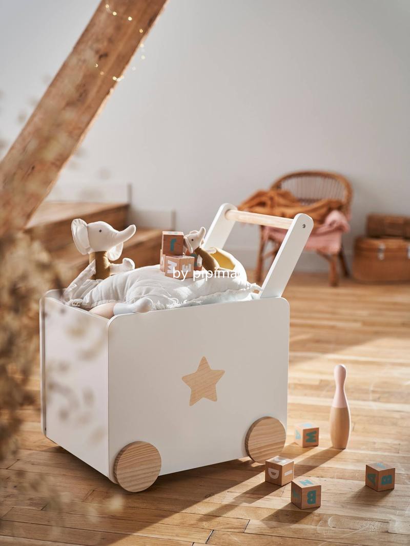 Butt mom ins rainbow star storage cabinet stroller baby walker can be used as a bookcase toy utility vehicle