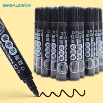 Taiwan lion black watercolor Hook pen 24 boxed childrens painting graffiti watercolor pen marking marker pen
