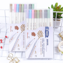 Sta metal pearlescent color soft pen hard pen 10 color paint pen hard head marker pen decorative graffiti photo album pen