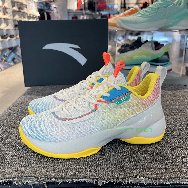 Ann Stepping Light Cavalry 7 Generation Basketball Shoes 2022 Summer New Thompson Breathable Comfort Sneakers 112221606