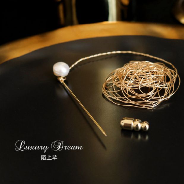 Rêu Moss Khóa pin trang trí Thời trang trâm cài áo kiểu cách lắp ráp pin hoa cài áo