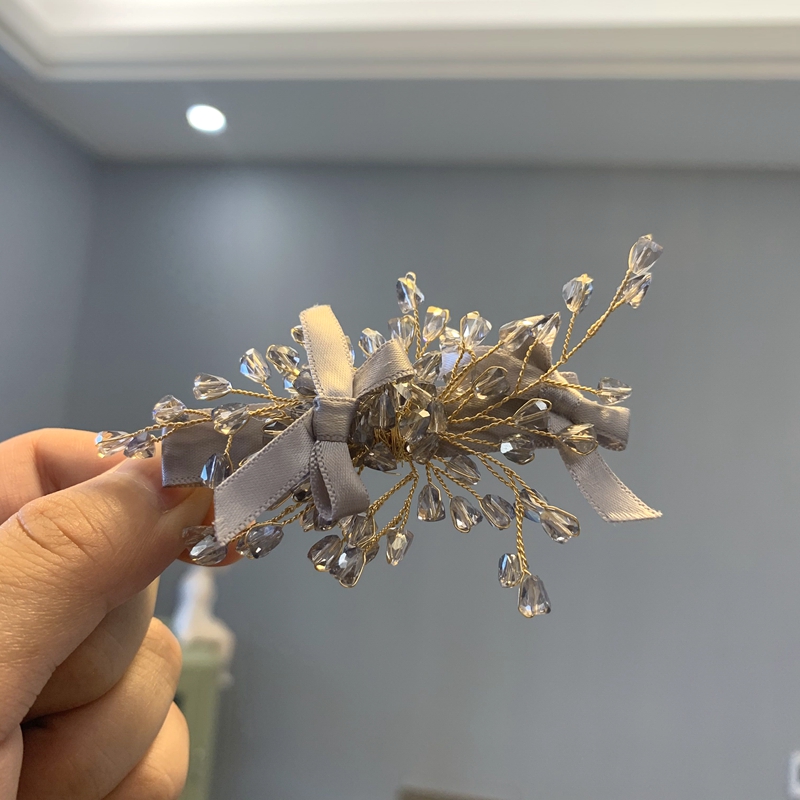 Stranget's Clip Head Decoration Hair Clip Little Fairy Fashion Small Side Clip Crystal Head Accessories Hair Accessories Hairstyle Clips