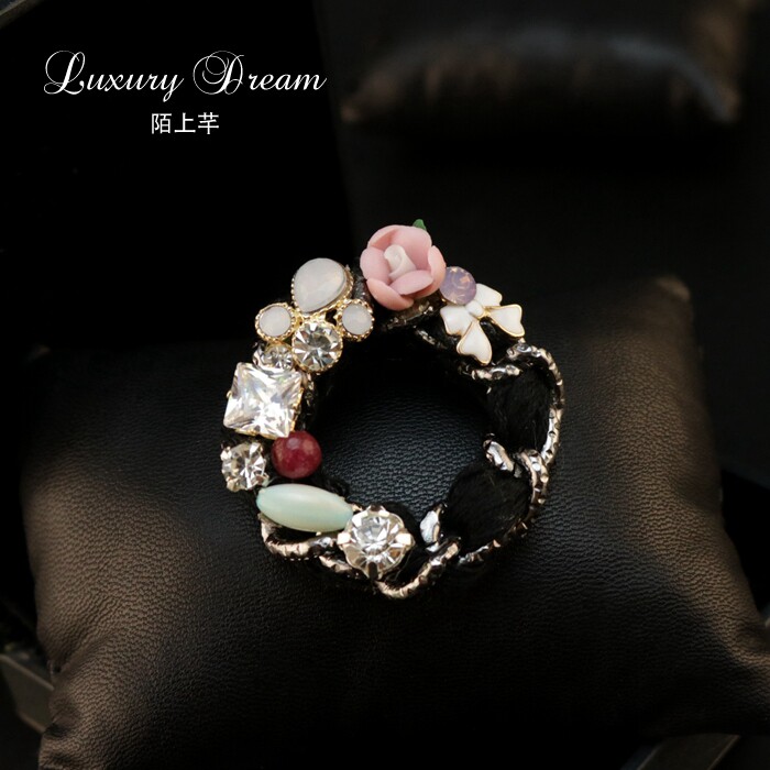 Broche femme en Matériau mixte - Ref 1185624 Image 11