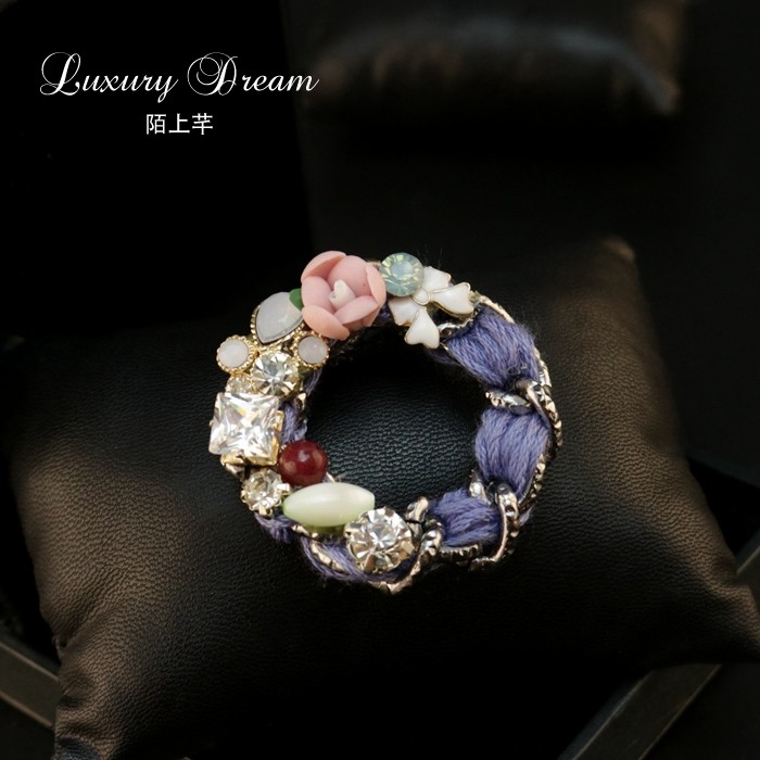 Broche femme en Matériau mixte - Ref 1185624 Image 12