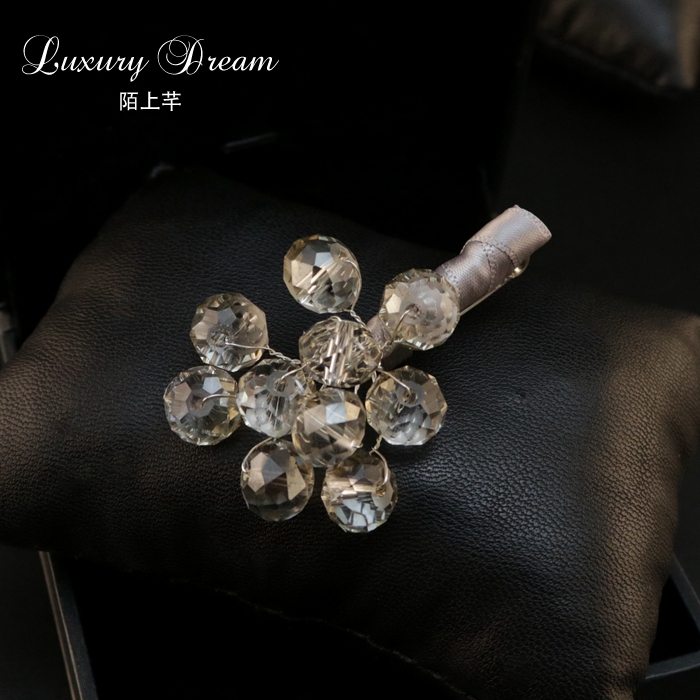 Broche femme en cristal artificiel - Ref 1179185 Image 6
