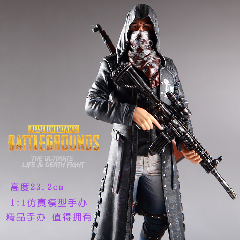 Playerunknown's Battlegrounds Official Authentic Model Figurine Peace Elite Doll 98K Birthday Gift Ornament Pubg Merchandise