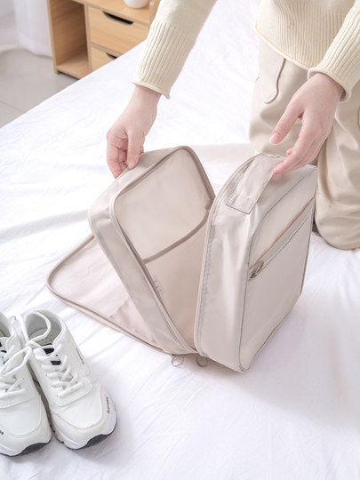 Schuh-Aufbewahrungstasche, Reise-Schuhtasche, tragbare staubdichte Aufbewahrungstasche, Geschäftsreise-Slipper-Tasche, Reisezubehör-Artefakt