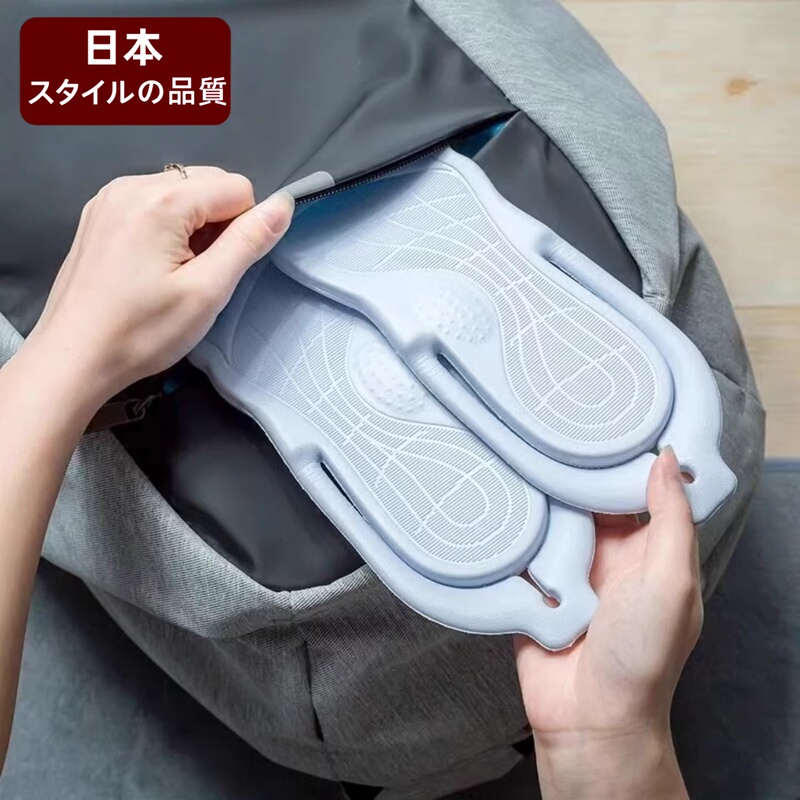 Japanese-Style Premium Travel Flip-Flops for Men, Summer Trendy Couple's Personalized Beach Shoes, Bathroom Travel Lightweight Portable Folding Slippers