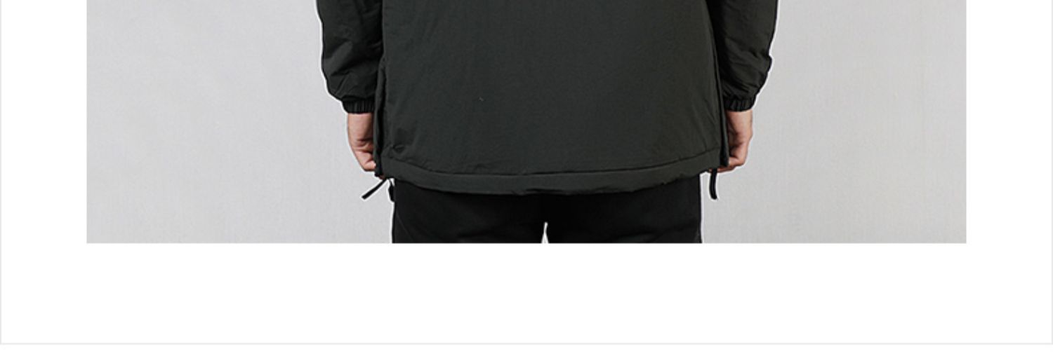 Adidas adidas nam 2019 mùa thu mới áo thể thao giản dị ngoài trời quần áo cotton ấm áp DZ1440 - Quần áo độn bông thể thao áo phao zara