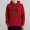 Adidas Adidas áo len đỏ nam 2019 mùa xuân và mùa thu mới mũ trùm đầu xu hướng áo thun rộng - Thể thao lông cừu / jumper