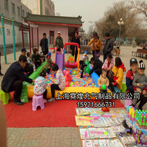 Childrens inflatable sand pool Cassia beach toy set Square stall sand pool ocean ball slide sand pool combination