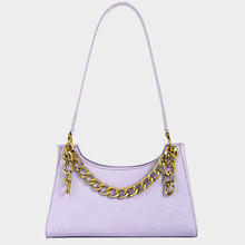 【UR大牌】腋下包潮单肩粗链条法棍包