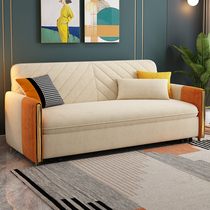 Sofa Bed Dual-use Multifunctional Foldable Living Room Double 1 2 Small Family Style Living Room Sofa 1 8 m 1 m Storage