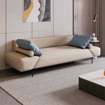 2021 New small family type tech cloth sofa Living room Modern Dual-purpose minimalist Retractable Sofa Bed your courteslate