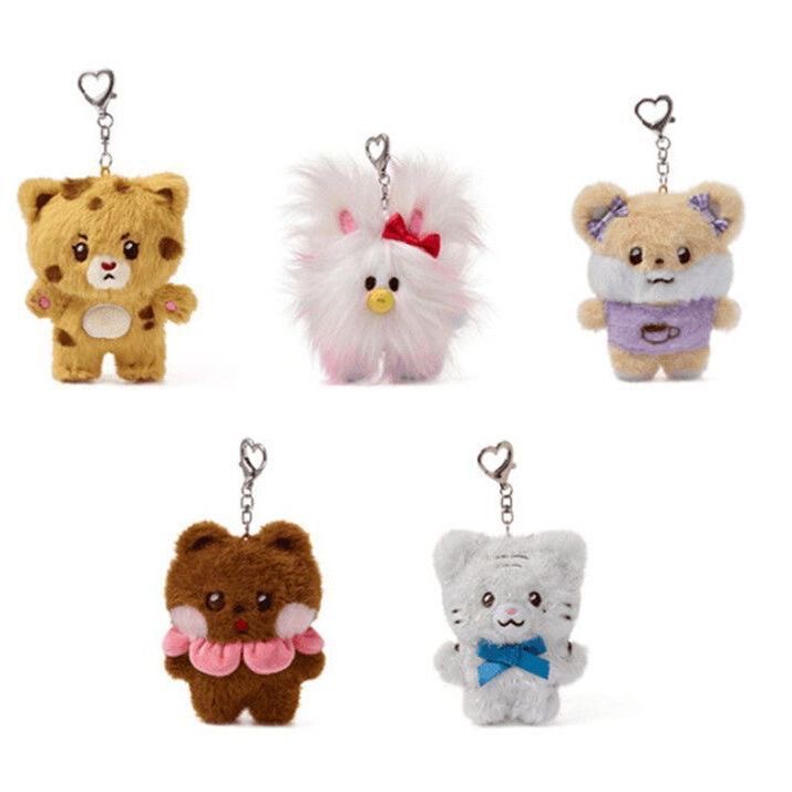 Illit Doll Wohee Yunah Minju Lee Min-Ju Plush Keychain Cartoon Pendant Small Doll