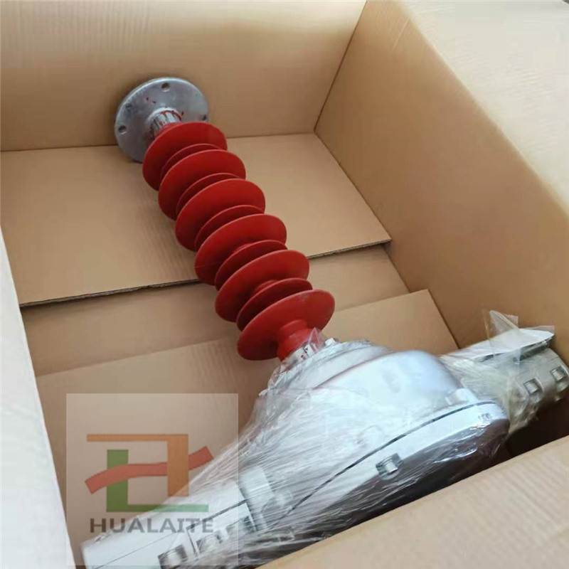 35KV line OPPC optical cable intermediate joint box 24 cores one in one out fiber optic junction box insulation fusion fiber box