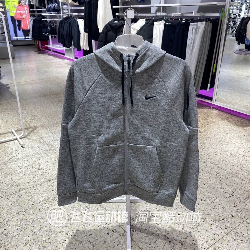Nike, флисовый толстовка для отдыха, утепляющая спортивная кофта, вязаная куртка