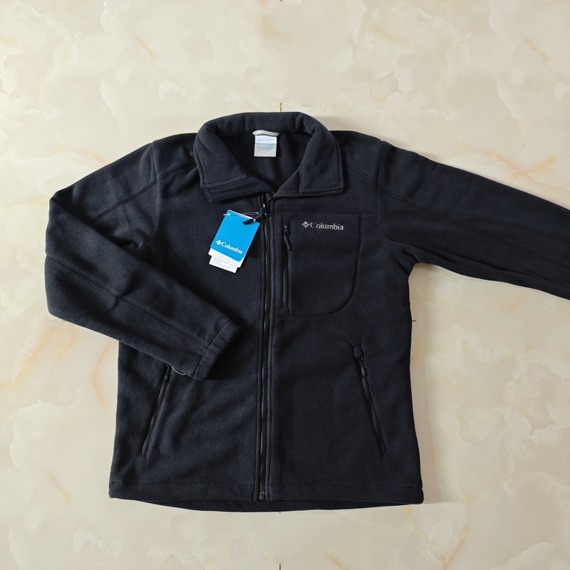 Colombia Outdoor Men's Clothing Warm and Comfortable Embroidered Logo Fleece Three-In-One Pm4596 Inner Layer Jacket