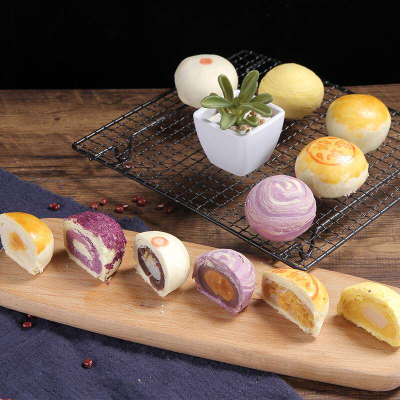 台湾产 大黑松小俩口 台式酥皮月饼礼盒 360g 天猫优惠券折后￥47包邮（￥92-45）