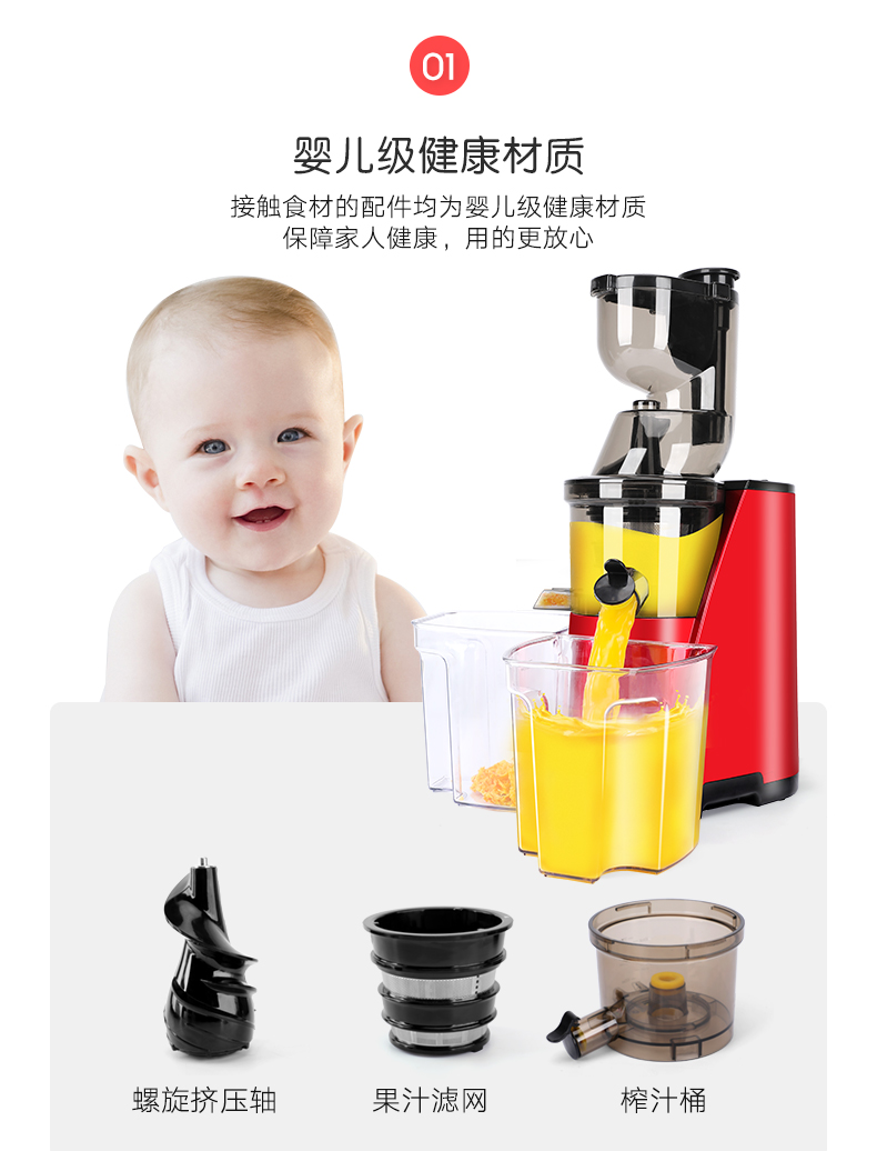máy xay đậu nành Xỉ tách đường kính lớn máy ép trái cây nhà máy rau quả tự động đa chức năng máy ép nước trái cây tốc độ thấp may xay sinh to