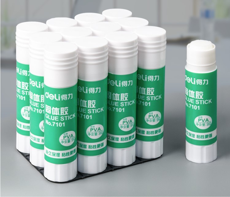 Right-hand Stationery 7101 Solid Glue Children Glue Stick Students Solid Glue Small Number 9 gr 12 Loaded Office Supplies