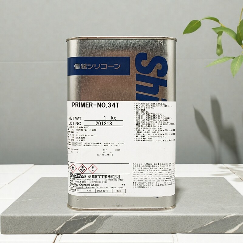 硅胶专用粘合剂有机硅胶水胶棍处理剂信越PRIMER&mdash;NO.34T胶辊底涂