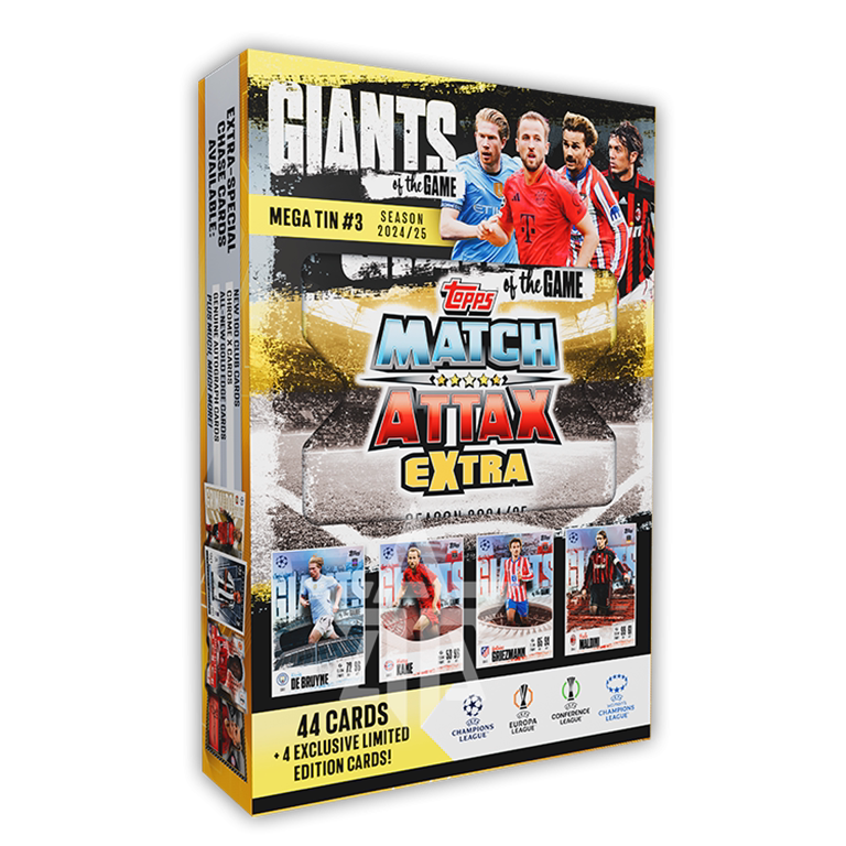 TOPPS Match Attax Extra 2025 欧冠追加版3号大铁盒,足球收藏爱好者的福音🎁-文化/体育周边-淘宝好物网