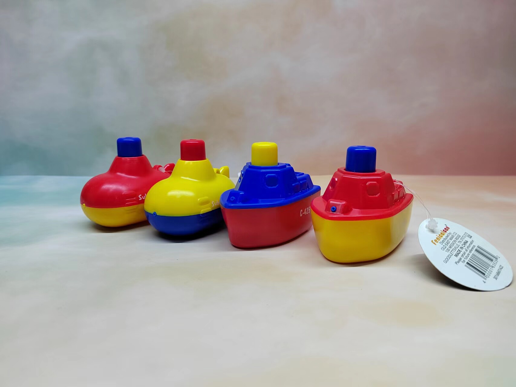 Children's Beach Water Gun Boat Submarine Tank Bathing Toy Mini Palm Press Water Gun