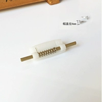 4.3 Большой стержень во рту + 1,4 пружина + белые зубы + гвозди