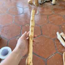 Taihang thuja scar craft wood carving stick 36cm long discounted deal